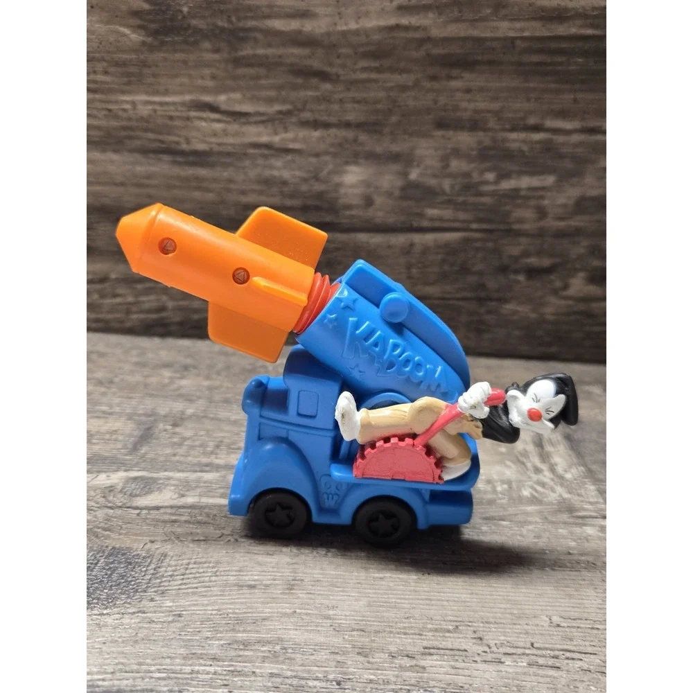 1995 Animaniacs Wakko Yakko Vehicle‎ # 4 Rocket McDonalds Happy Meal Toy 1994